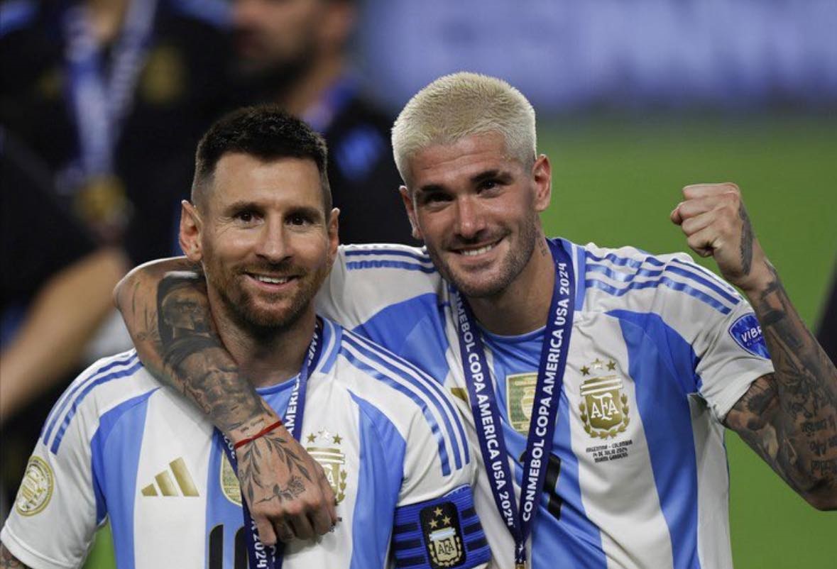 Inter Miami mang "vệ sĩ" Rodrigo De Paul về cho Messi