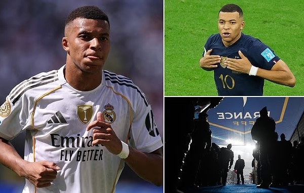 Tặng tiền cho cảnh sát bảo vệ đội tuyển Pháp, Kylian Mbappe bị điều tra