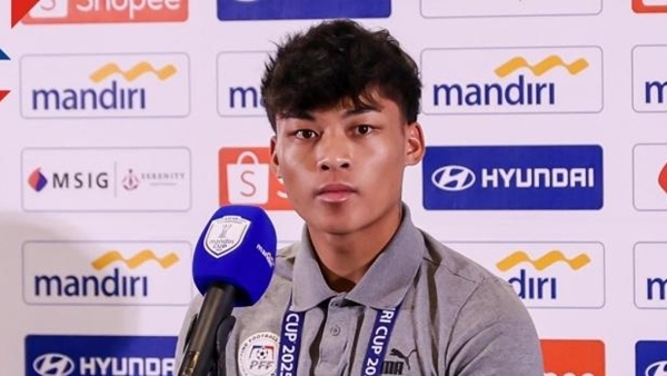 Tiền vệ Philippines tự tin hạ U23 Việt Nam ở bán kết
