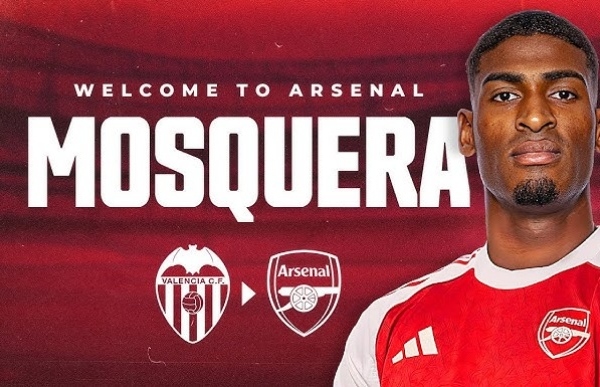 Vì sao Arsenal chọn Mosquera sau khi theo đuổi Guehi và Huijsen